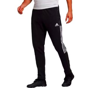 "NWT" ADIDAS MEN'S TIRO 21 SWEATPANTS XL *ZIPPER POCKETS* BLACK AND WHITE